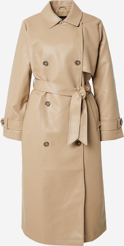 Manteau mi-saison 'AMALIE' VERO MODA en beige : devant