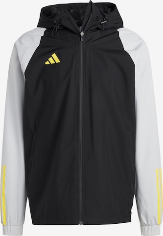 ADIDAS PERFORMANCE Athletic Jacket 'Tiro 23 Competition' in Black: front