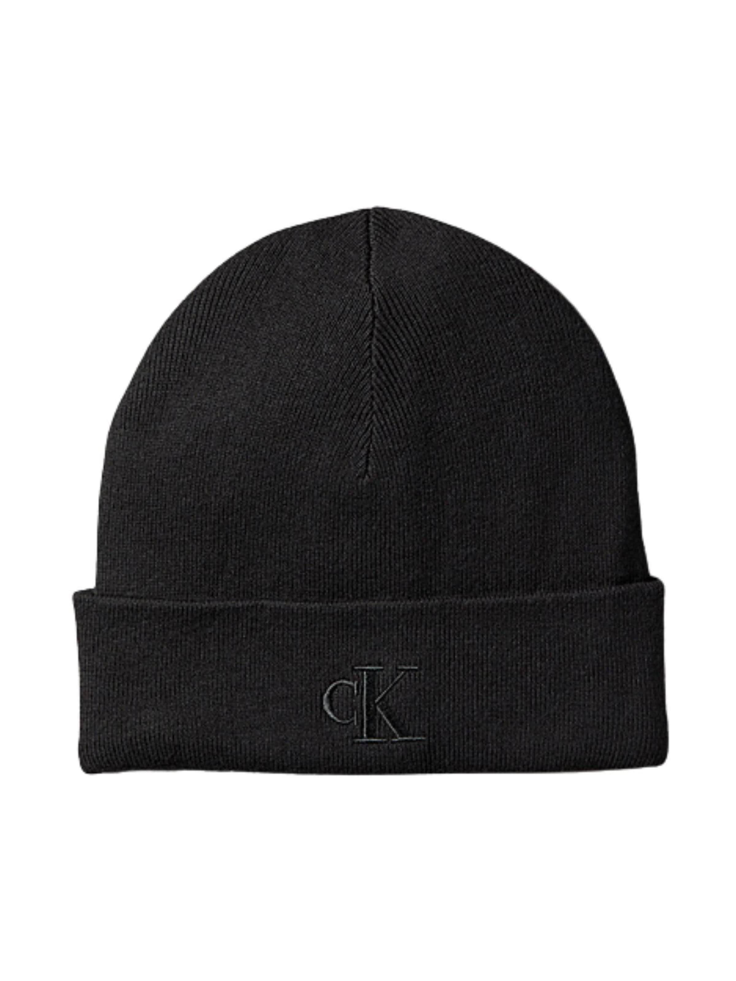 Calvin Klein - Gorra en negro: frente