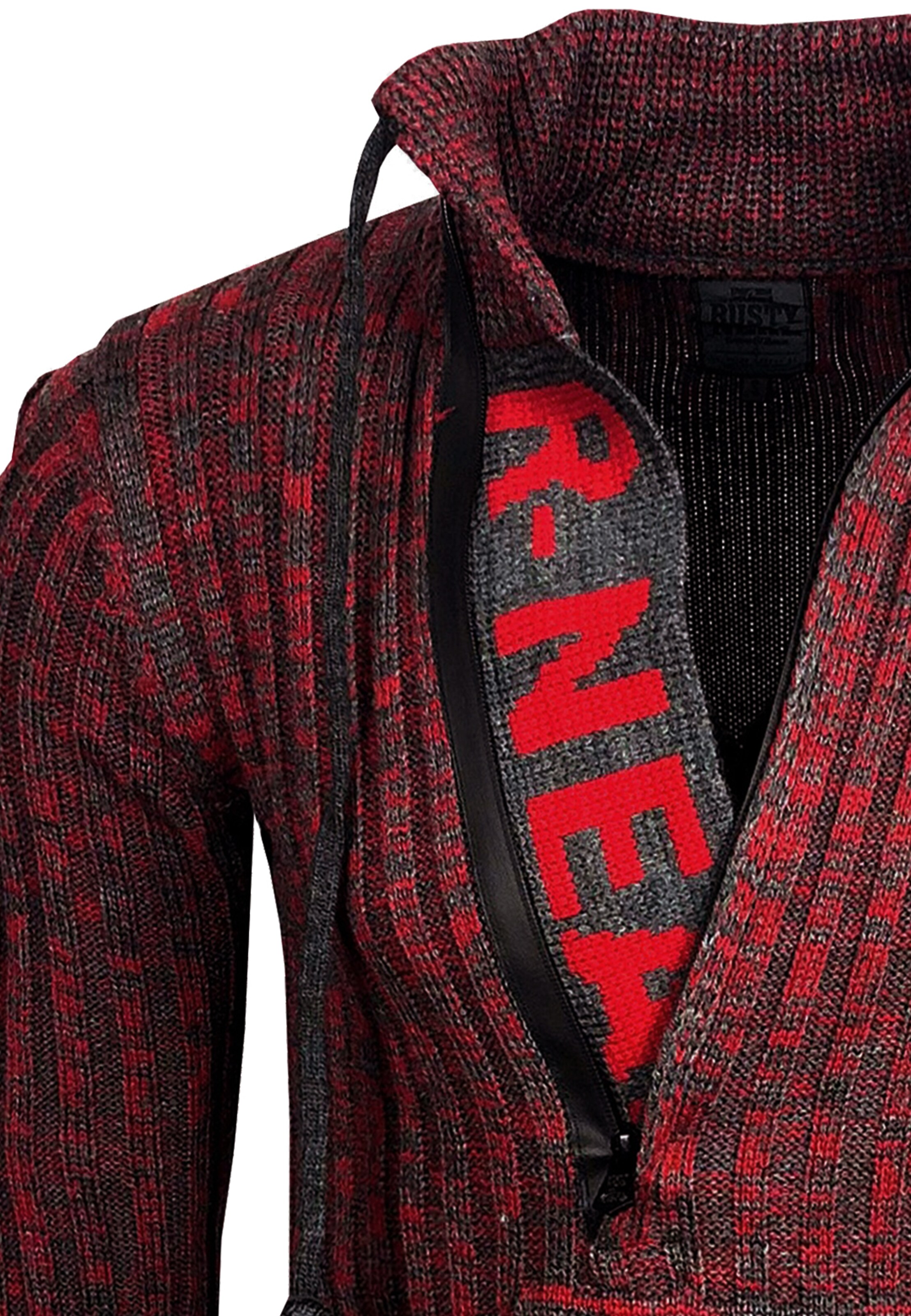 Rusty Neal Pullover in Rot