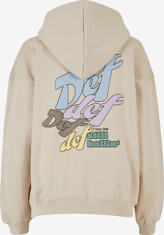 Sweat-shirt DEF en beige