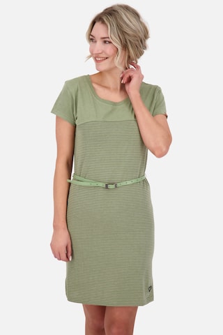 Alife and Kickin - Vestido 'ClarinaAK' en verde: frente