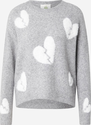 PRINCESS GOES HOLLYWOOD Pulover u siva melange / bijela, Pregled proizvoda