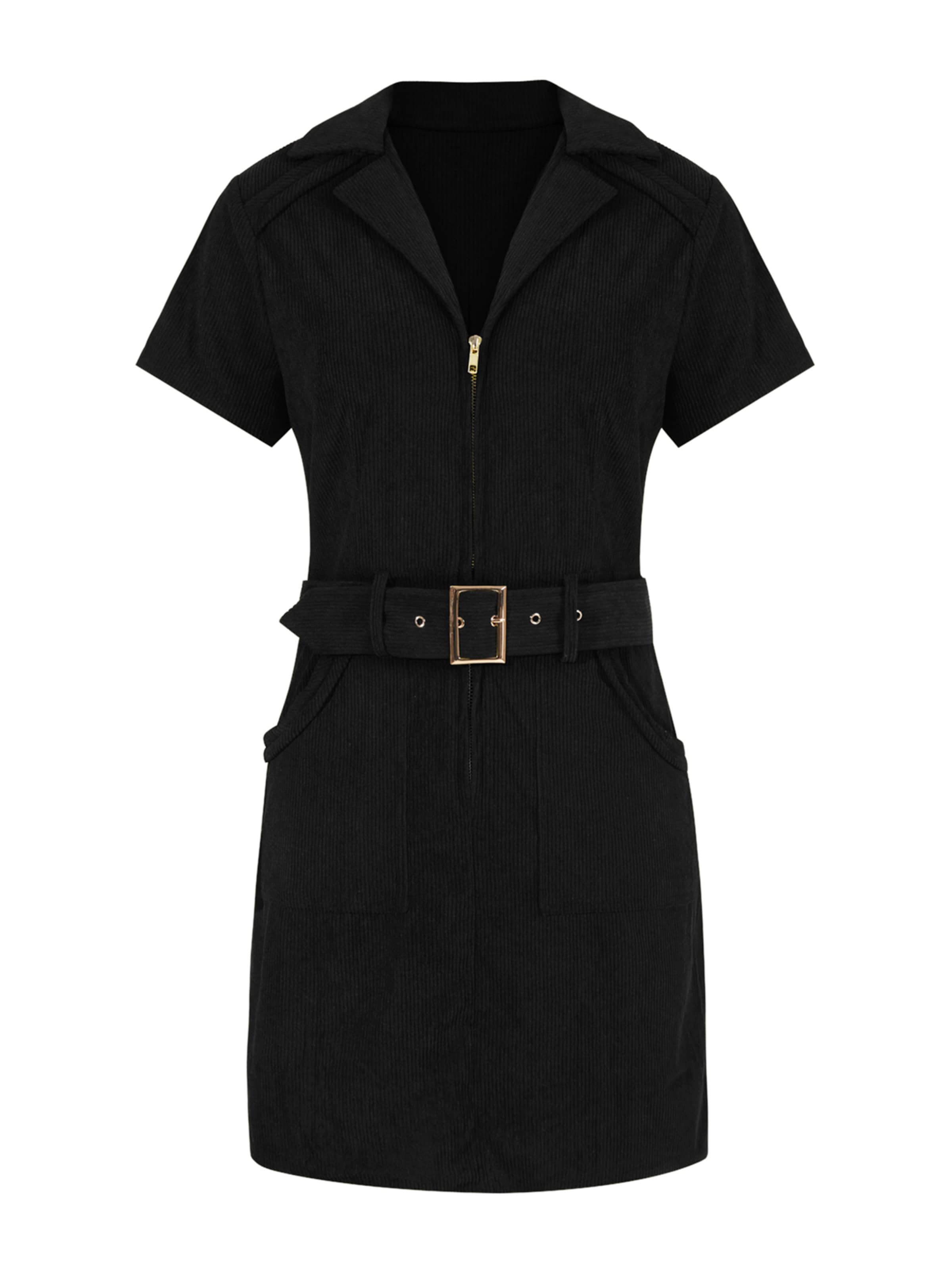 Imily Bela - Vestido en negro: frente