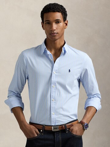 Polo Ralph Lauren Slim fit Business shirt in Blue: front