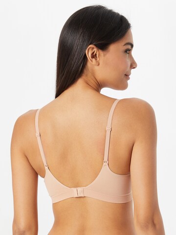 Calvin Klein Underwear Balconette Bra in Beige