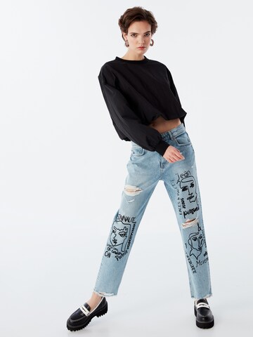 Twist Loosefit Jeans 'Iconic' in Blauw