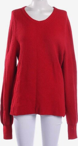 Tory Burch Pullover / Strickjacke XL in Rot: predná strana