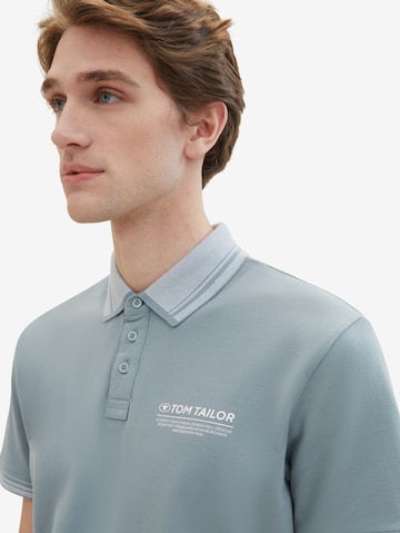 TOM TAILOR Poloshirt in Blau