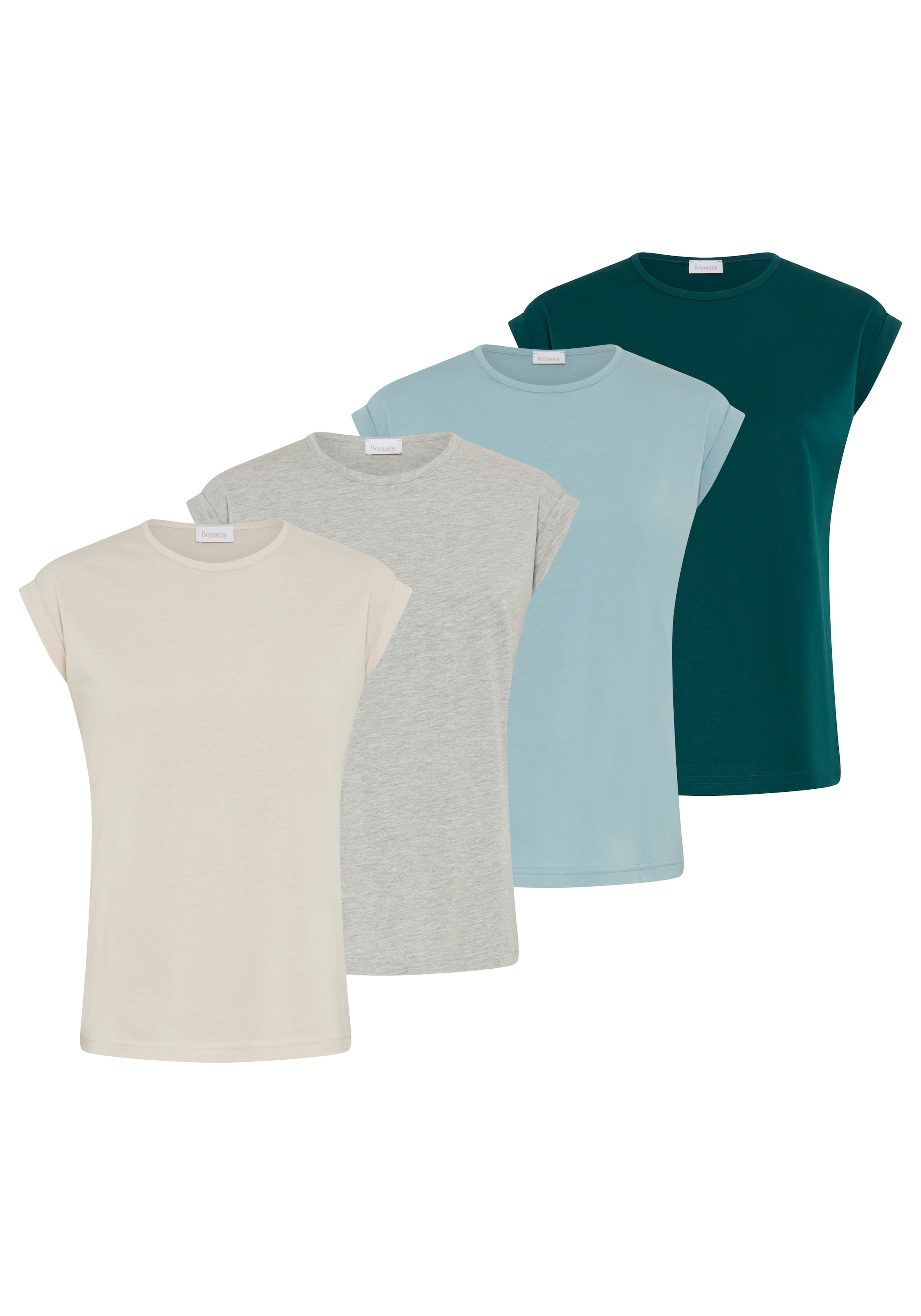 BOYSEN'S Shirt in Blau: Vorderseite
