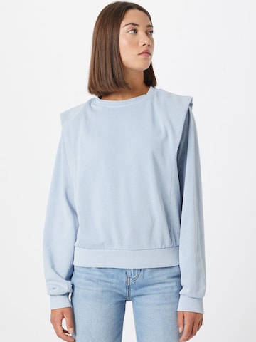 QS Sweatshirt in Blau: predná strana