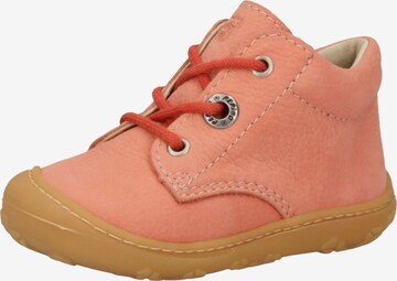 Pepino First-Step Shoes 'Cory' in Orange: front