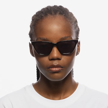LE SPECS Okulary przeciwsłoneczne 'Unfaithful' w kolorze czarny