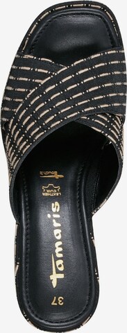 TAMARIS Mules in Black