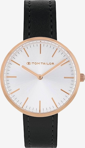 TOM TAILOR Analog Watch in Grey: front