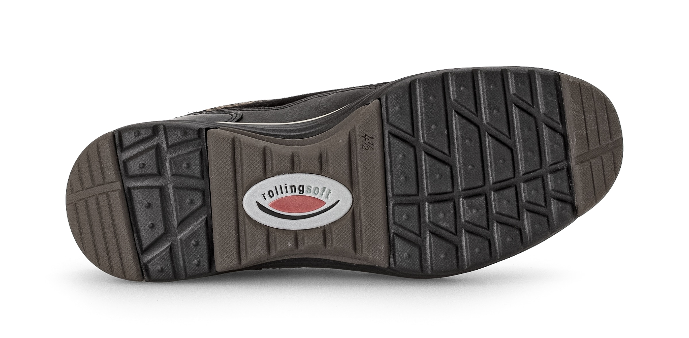 Gabor Rollingsoft Lace-Up Shoes in Black