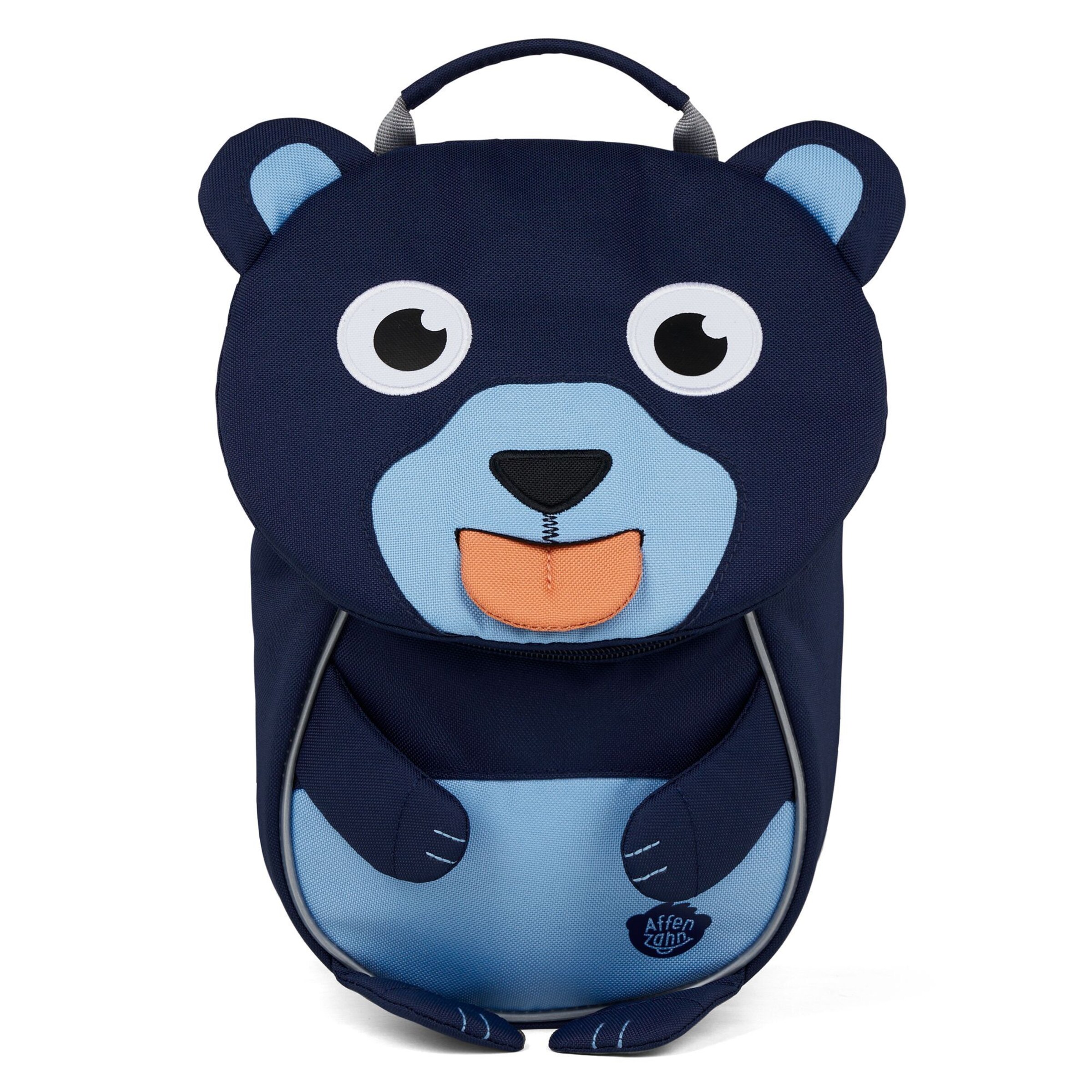 Affenzahn Backpack in Blue: front