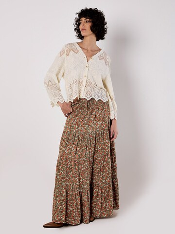 Apricot Skirt ' ' in Green: front