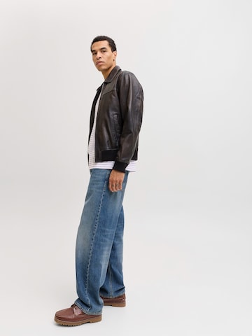 Loosefit Jean 'JJIEDDIE JJORIGINAL' JACK & JONES en bleu