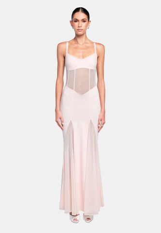 OW Collection Cocktail Dress 'Serenity' in Pink: front