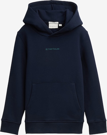 TOM TAILOR Sweatshirt in Blue: front
