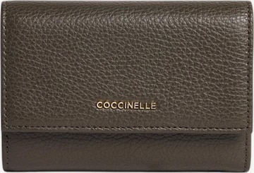 Coccinelle Wallet 'Metallic 1000m 1' in Green: front