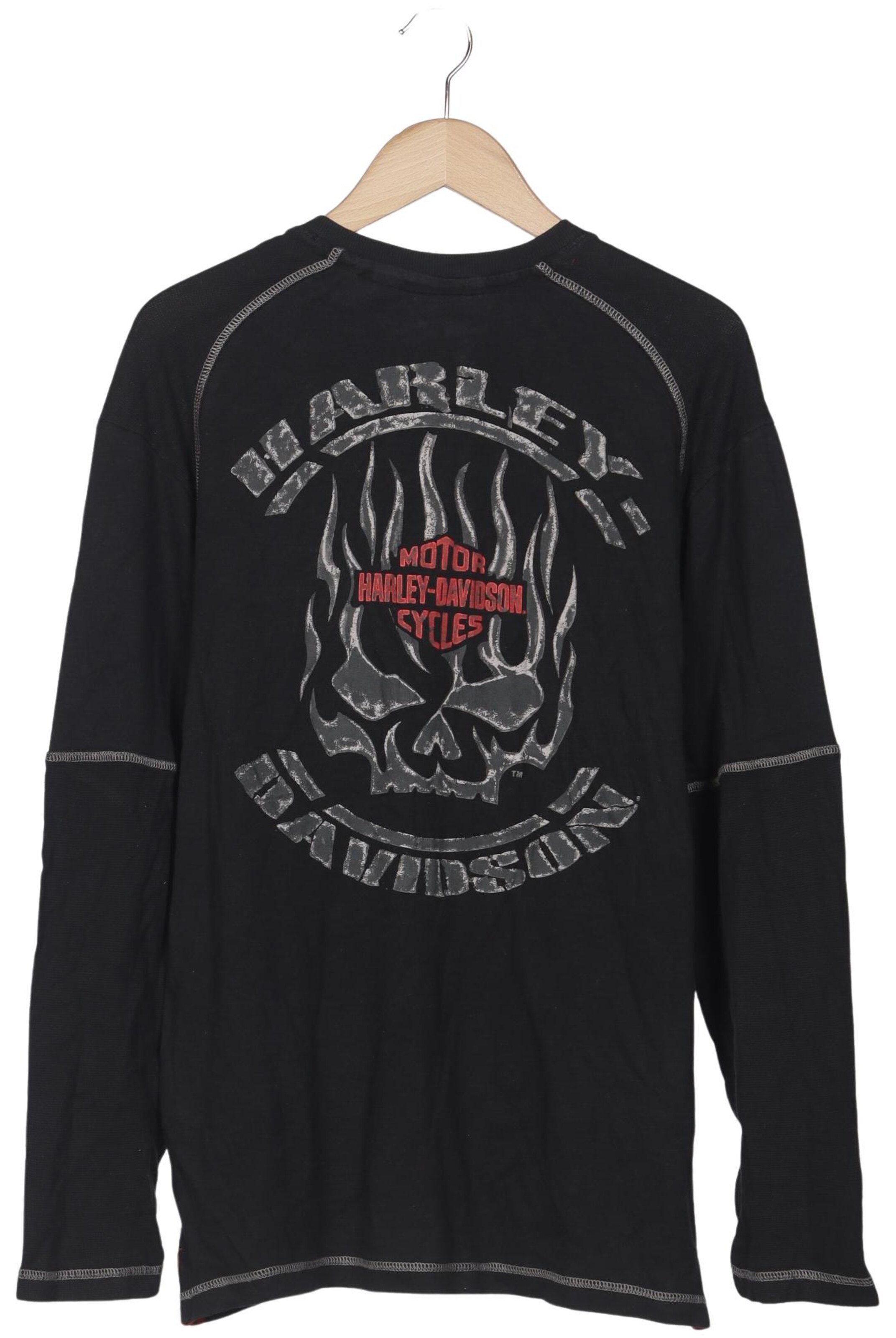 Harley Davidson Langarmshirt M in Schwarz