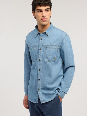 Trussardi Regular fit Overhemd in Blauw