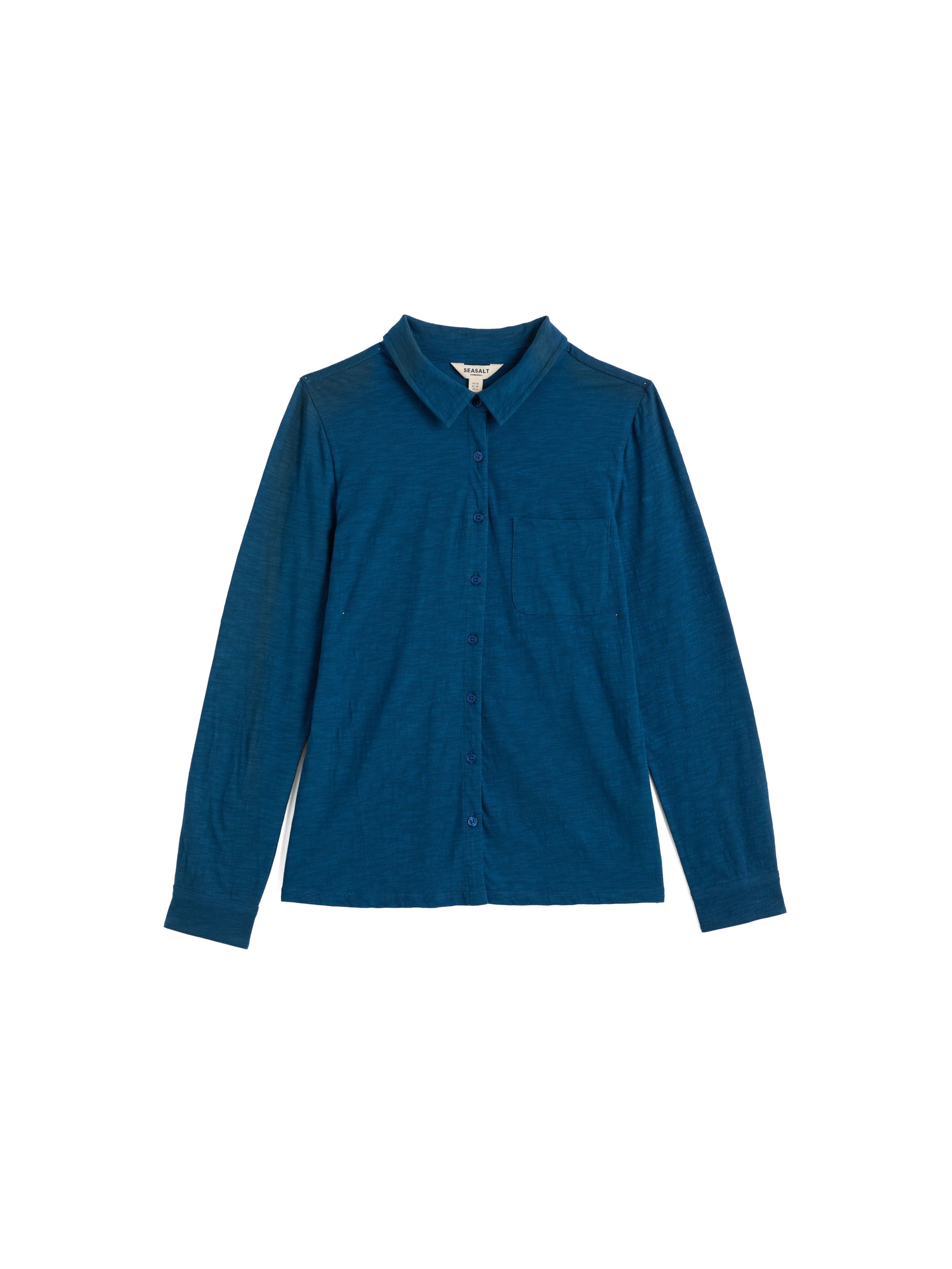 Seasalt Cornwall Blouse in Blauw: voorkant