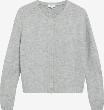 s.Oliver Knit cardigan in Grey: front