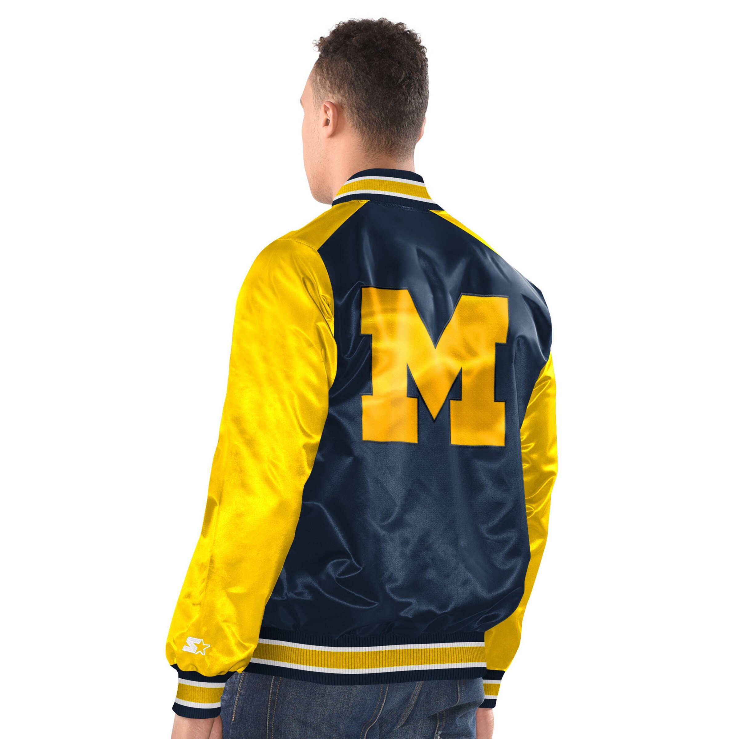 Starter Between-Season Jacket 'Michigan' in Blue