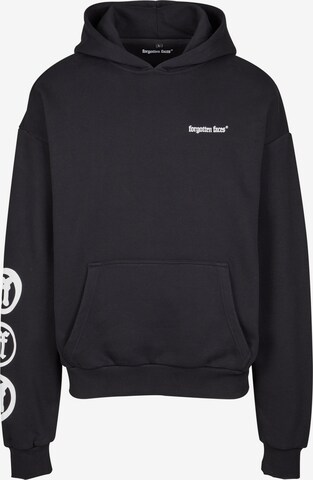 Forgotten Faces Sweatshirt in Black: front