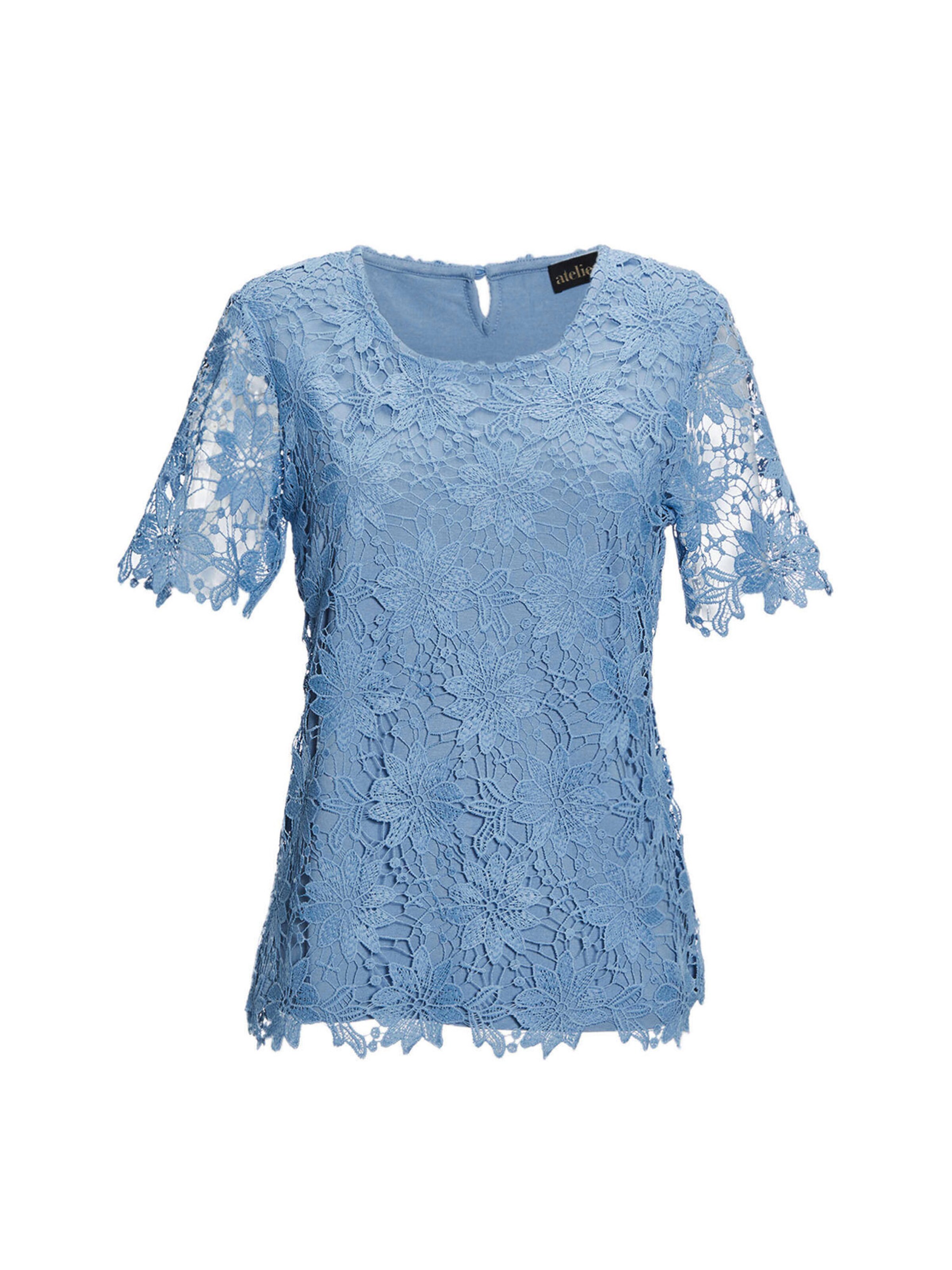 Chemisier Goldner en bleu : devant