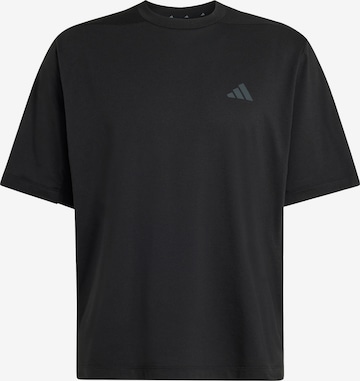 T-Shirt fonctionnel 'Essentials' ADIDAS PERFORMANCE en noir : devant
