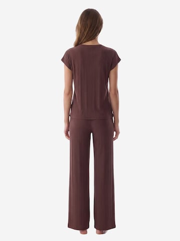 Pyjama 'Pyjama-Sets' Penti en marron