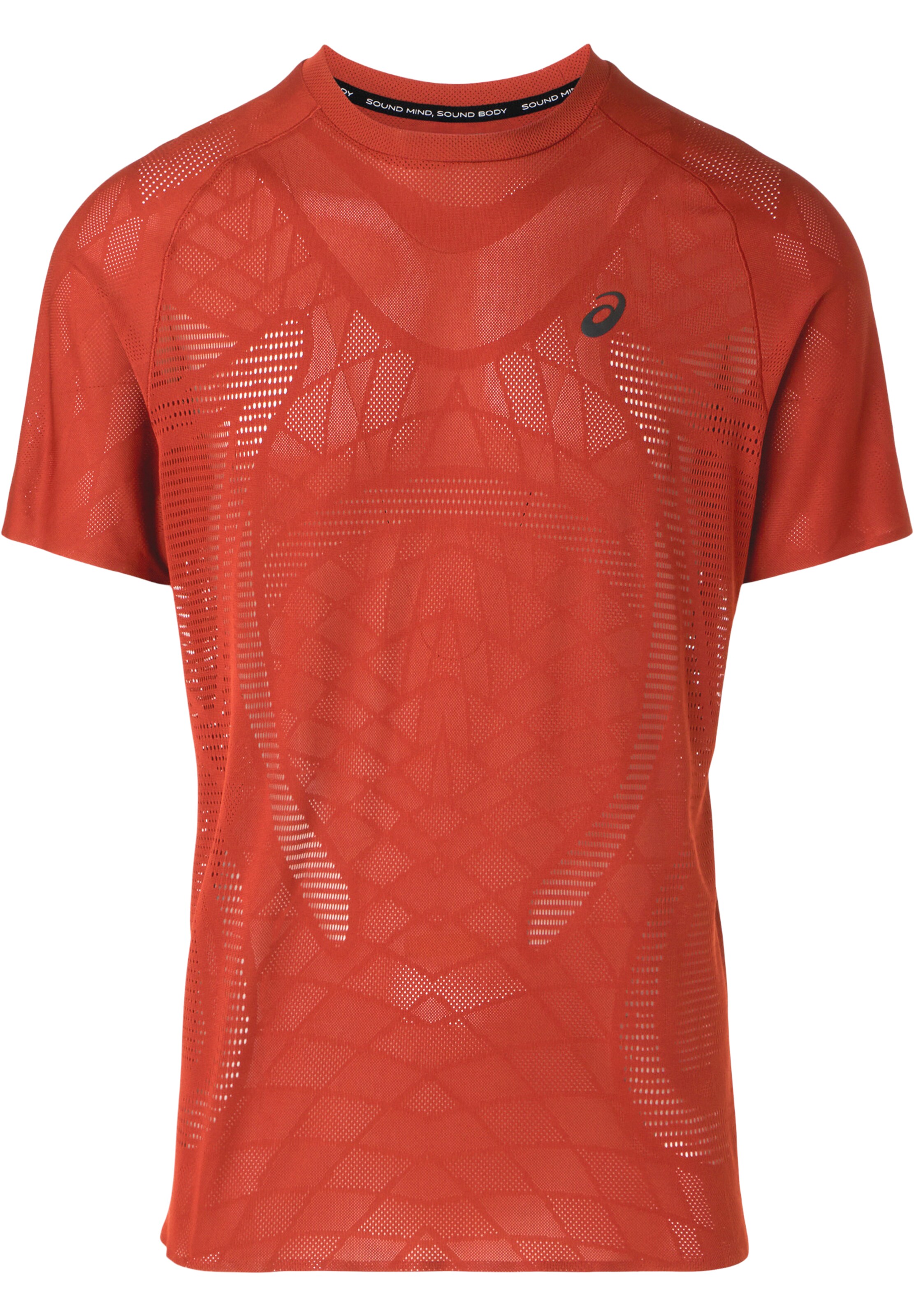 Maglia funzionale 'METARUN' in S ASICS di colore aragosta / nero, Visualizzazione prodotti