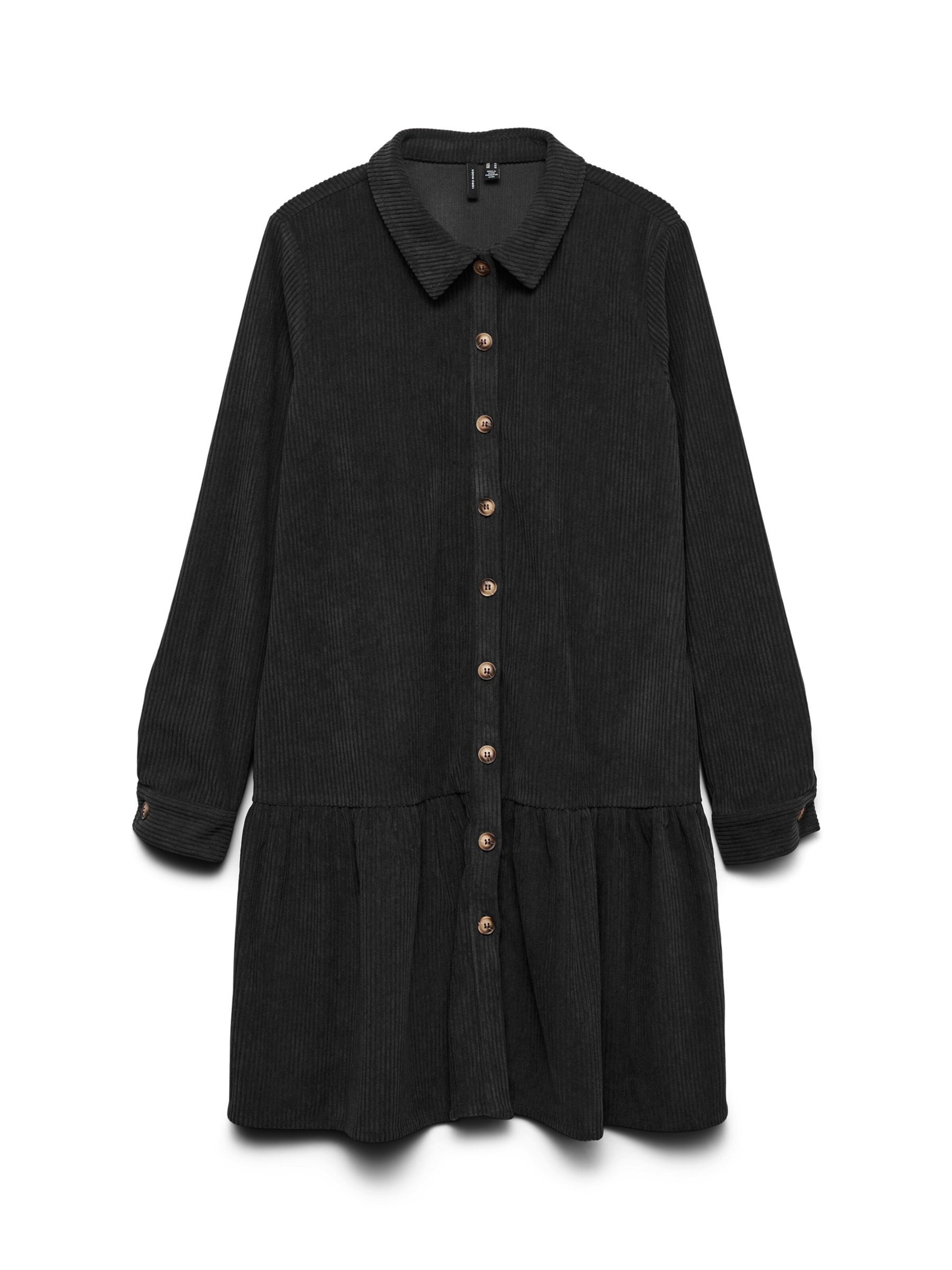 VERO MODA Blusekjole 'VMCLEO' i sort: forside