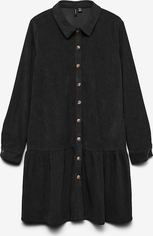 VERO MODA Shirt dress 'VMCLEO' in Black: front