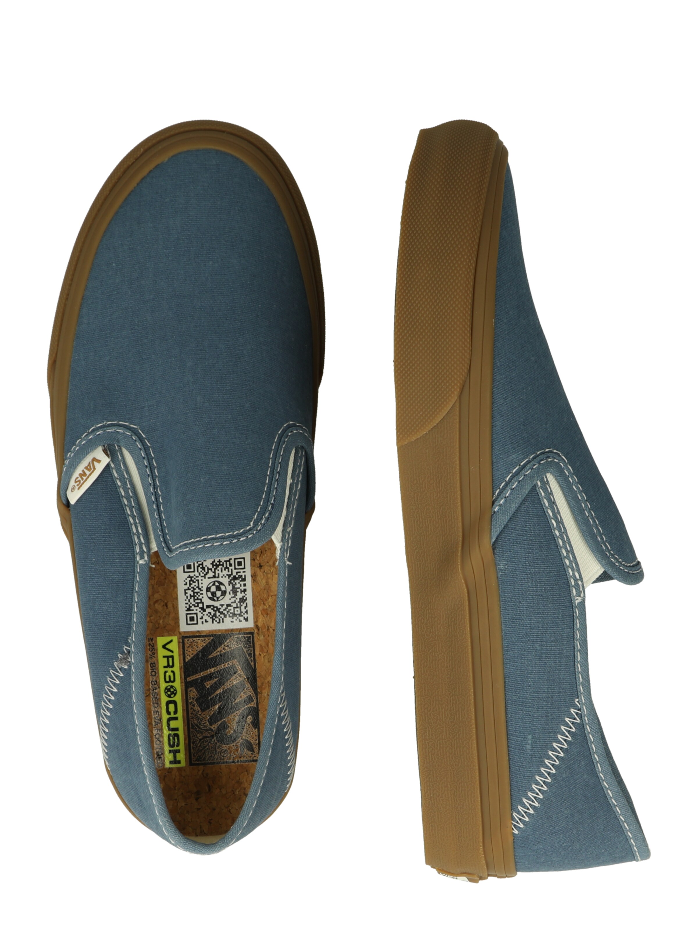 VANS - Sapatilhas slip-on em azul
