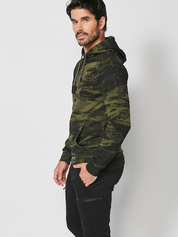 Sweat-shirt KOROSHI en vert