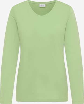 CECIL Shirt 'Pia' in Green: front
