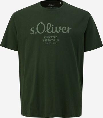 s.Oliver Red Label Big & Tall T-Shirt in Grün: predná strana