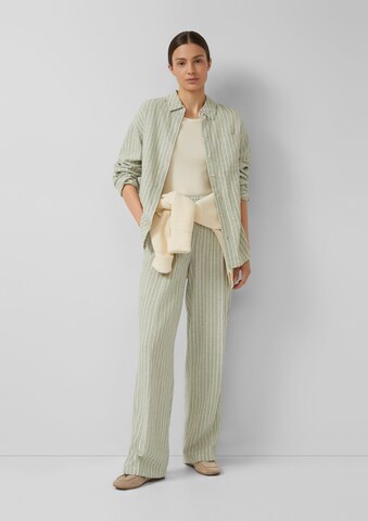 Loosefit Pantalon s.Oliver en vert