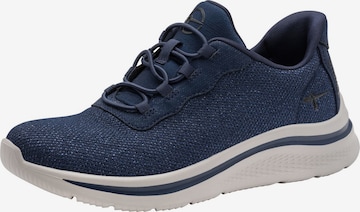 Baskets basses Tamaris en bleu : devant