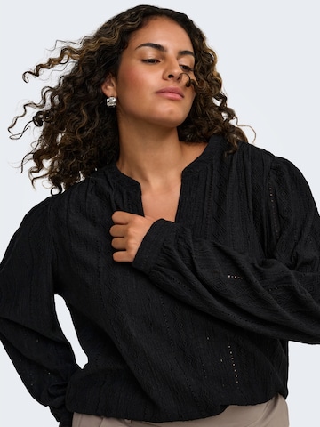 Camicia da donna 'CARMINNA' di ONLY Carmakoma in nero