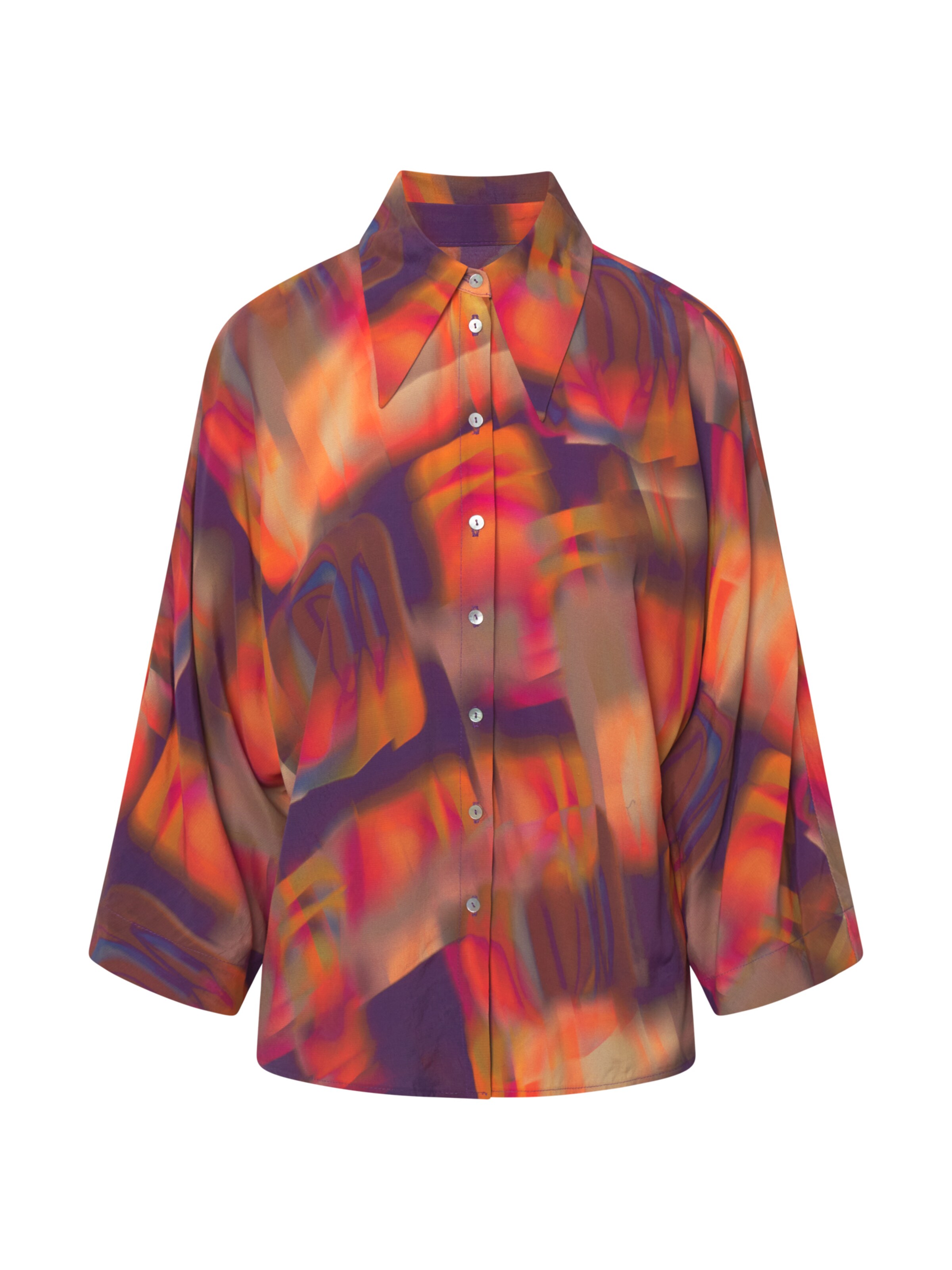 Jascha Stockholm Blouse ' Air ' in Orange: front