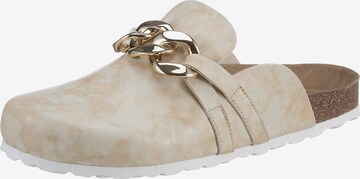 CITY WALK Clogs in Beige: front