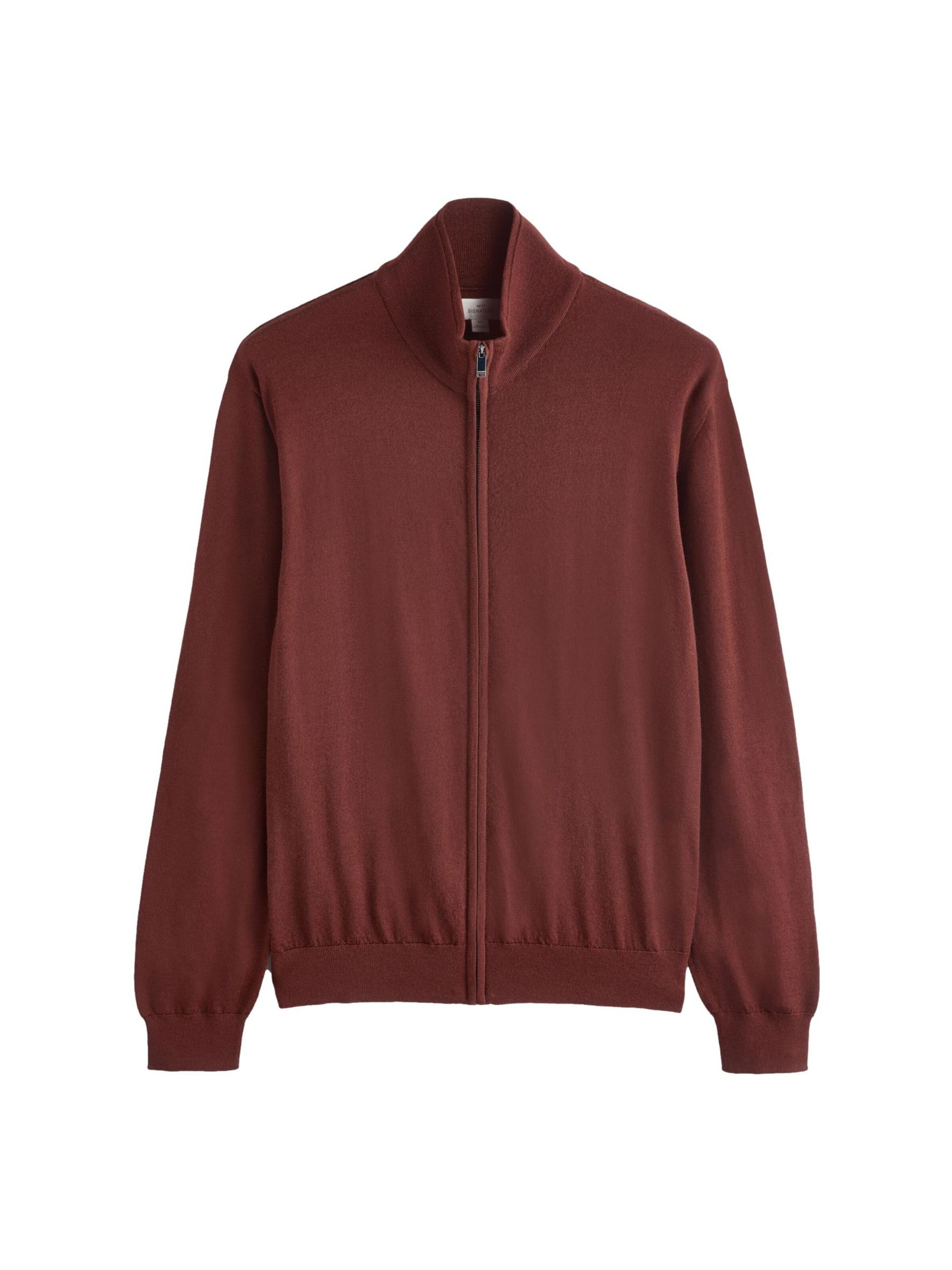 Next Strickjacke in Braun: Vorderseite