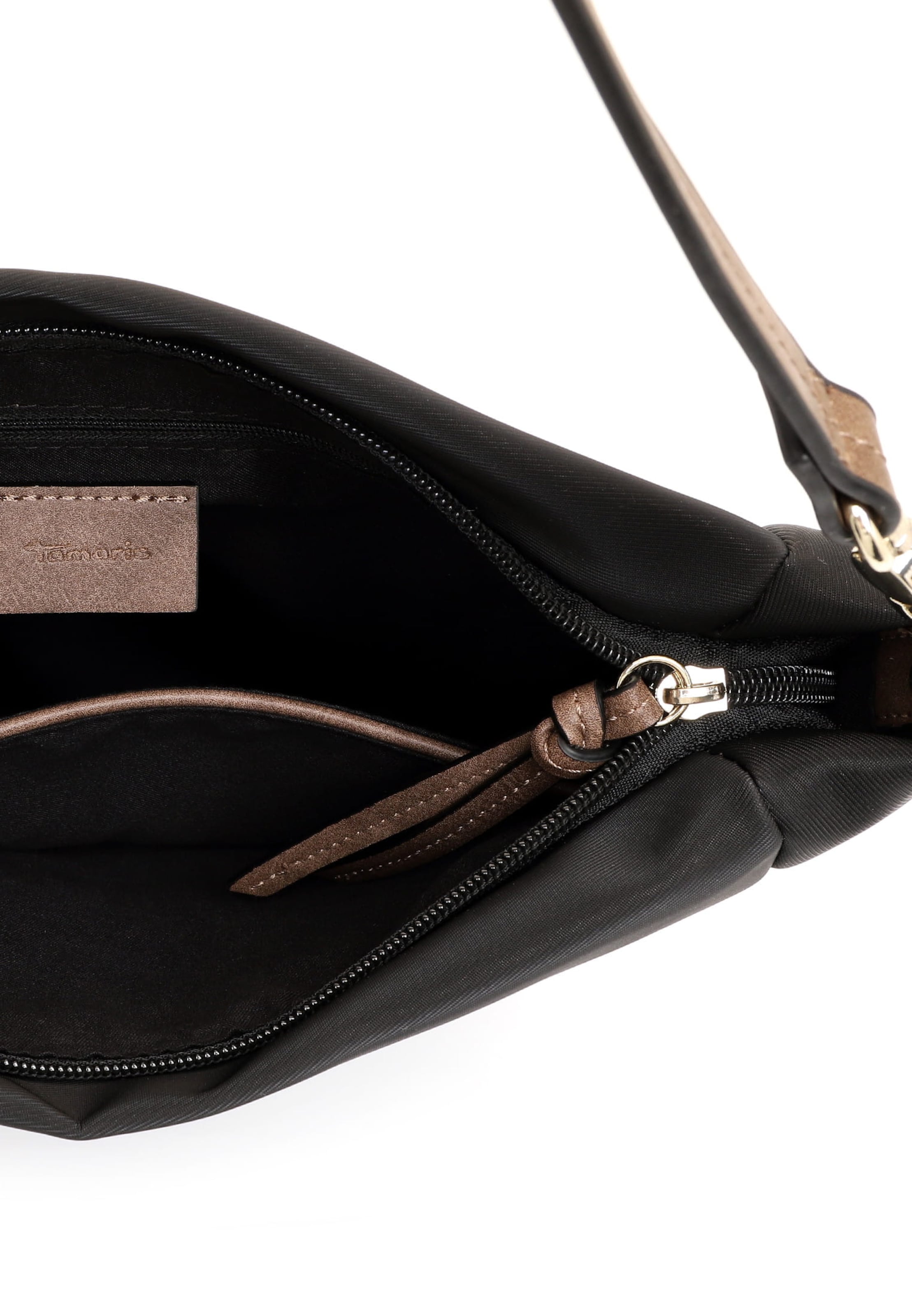 Poche ventrale ' TAS Margitta ' Tamaris en noir