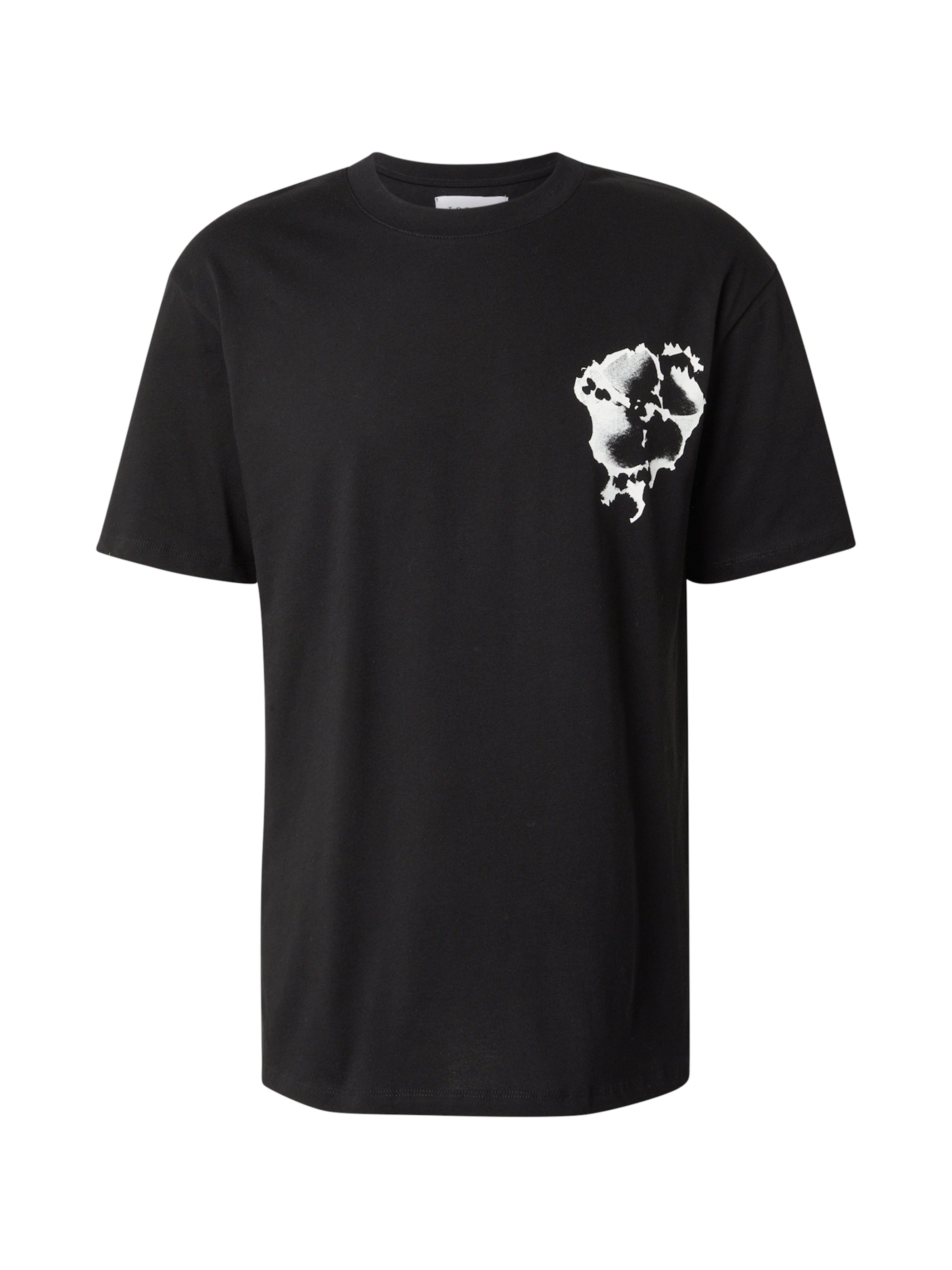 TOPMAN Shirt in Zwart: voorkant